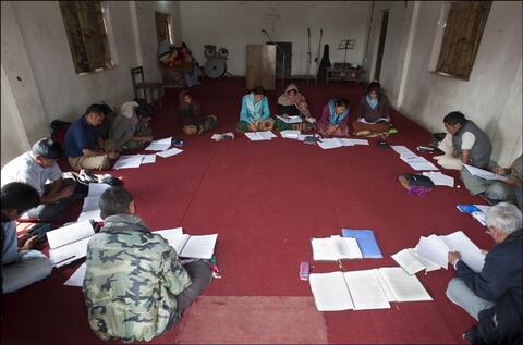 Photos of the discussion